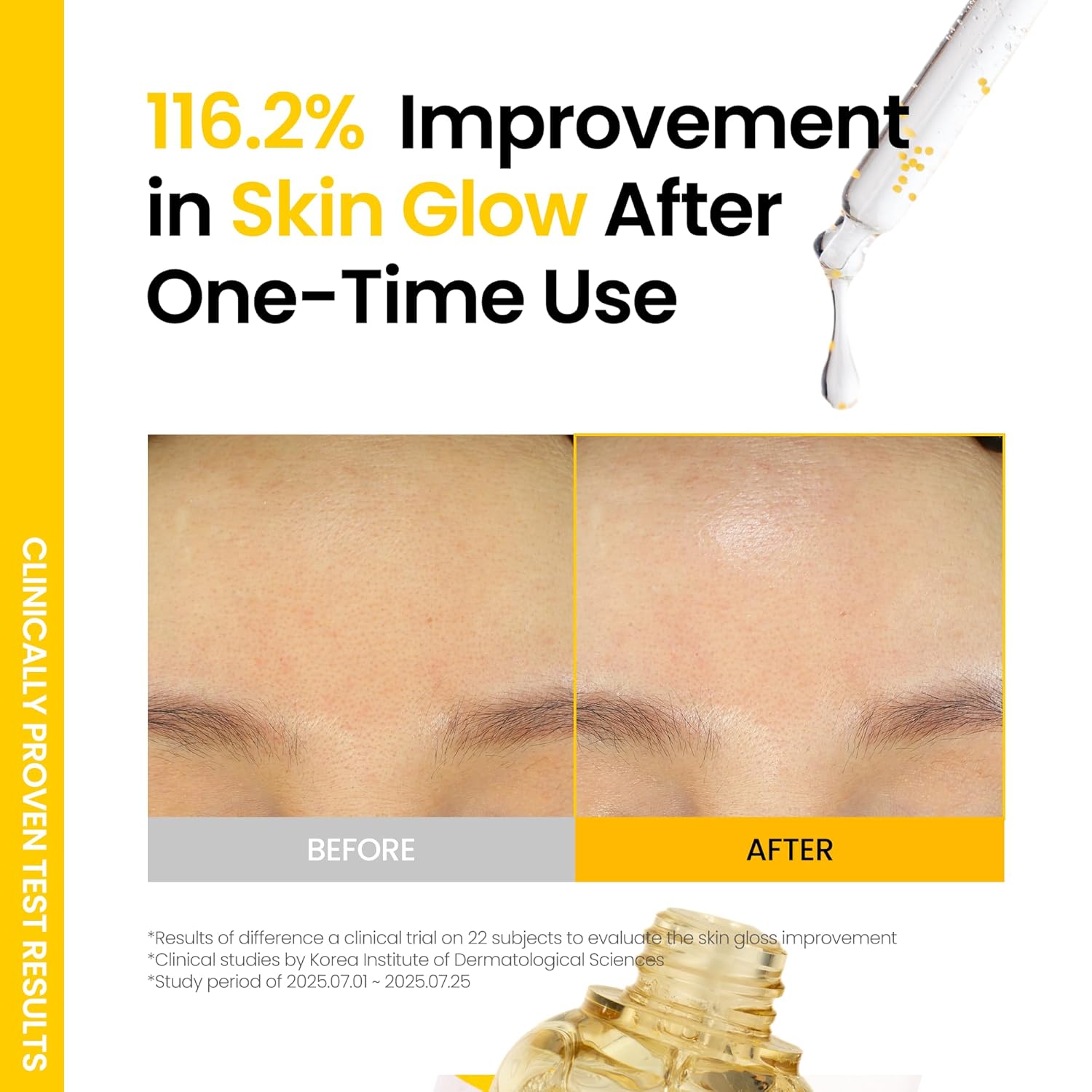 ONGREDIENTS Skin Barrier Glow Serum, 99% Pure Glutathione, Panthenol, Hyaluronic Acid, Glass Skin, Dark Spot, Uneven Skin Tone, Soothing, Dry and Sensitive Skin, Korean Skin Care, 1.69 fl. oz. / 50ml - Image 5