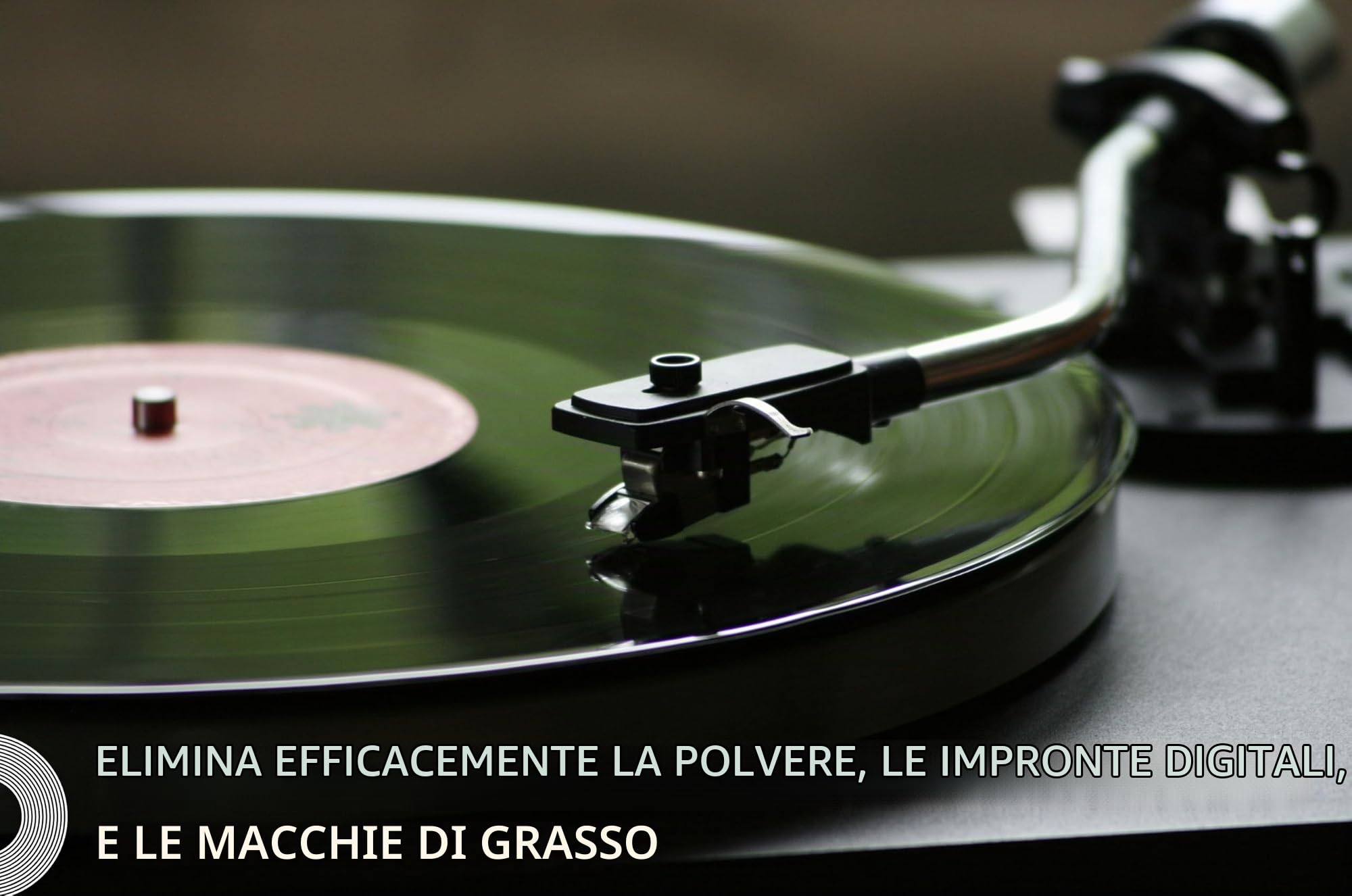 Audio-Technica AT-LP120X Piatto Audio Giradischi a Trasmissione Diretta, Nero, Analogico e USB & Meliconi Vinyl Kit Di Pulizia Professionale Per Tutti I Tipi Di Dischi, Argento
