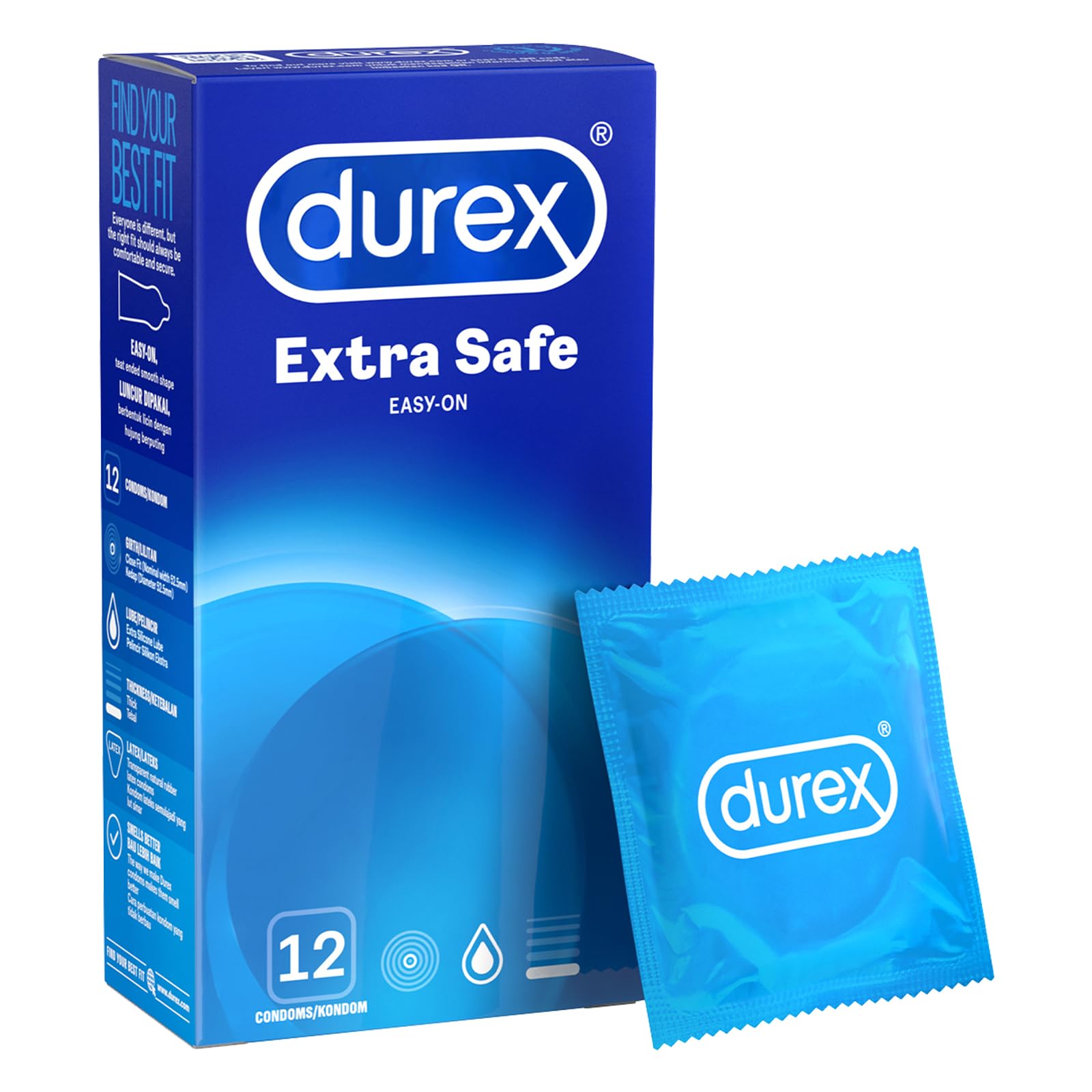 Durex Extra Safe Condoms Box Of 12