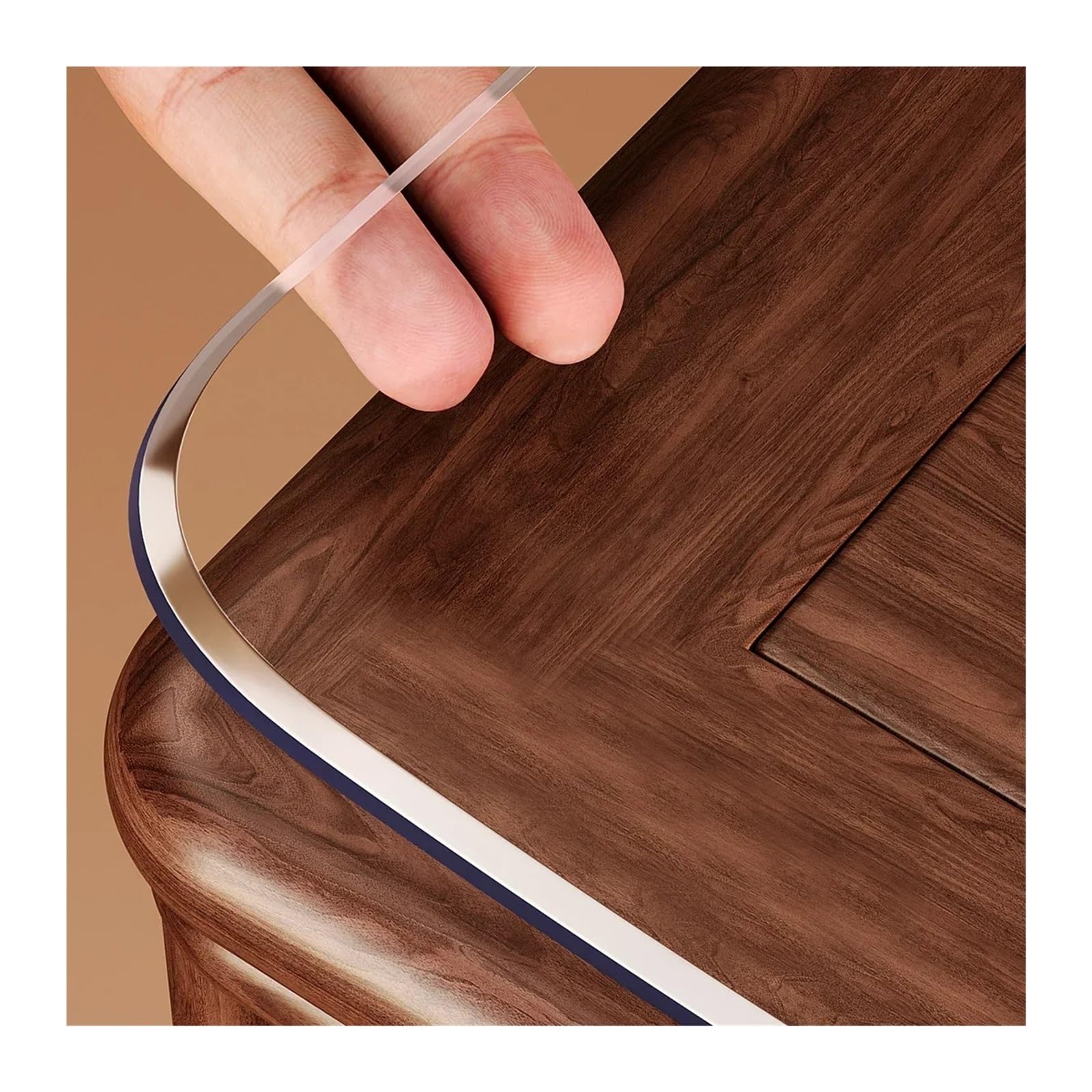 Clear Table Protector PVC Transparent Tablecloth With A Thickness, Heat-resistant, Waterproof, And Oil Resistant Dining Table Mat, 1pc(2.0mm,50cmx100cm)
