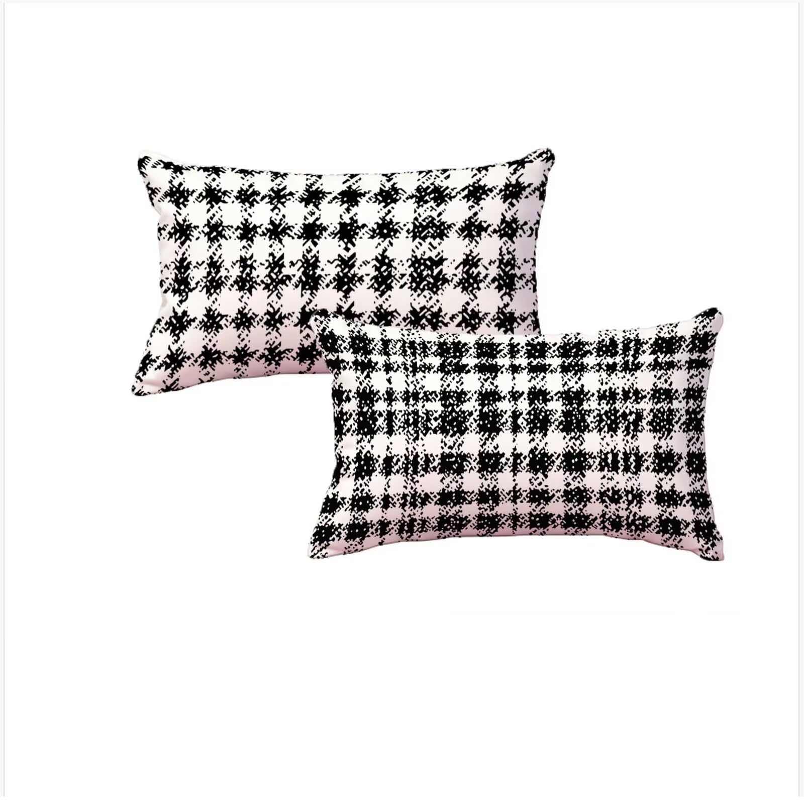 Housse coussin 40x70 rectangulaire pour déco de canapé et salon de balcon
