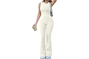 Comfy Yoga Ribbed Jumpsuits