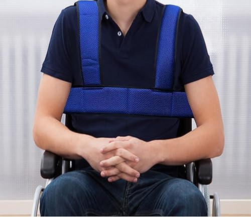 Cinturón de seguridad para silla de ruedas, correas de sujeción para pacientes, ancianos y discapacitados, arnés de sujeción para silla de ruedas