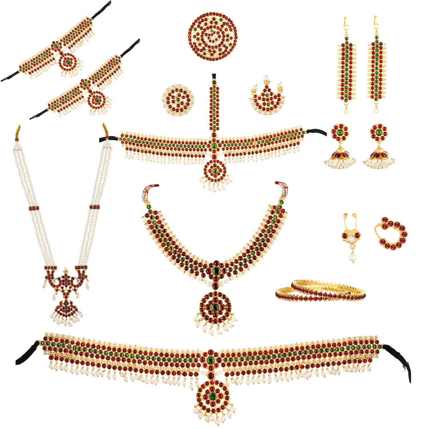 See full amazon price history chart for sriman bharatanatyam jewellery set for girls (10 items) sriman bharatanatyam jewellery set for girls (10 items) (B0BVWCGFPH) Amazon Price History, Amazon Price Tracker