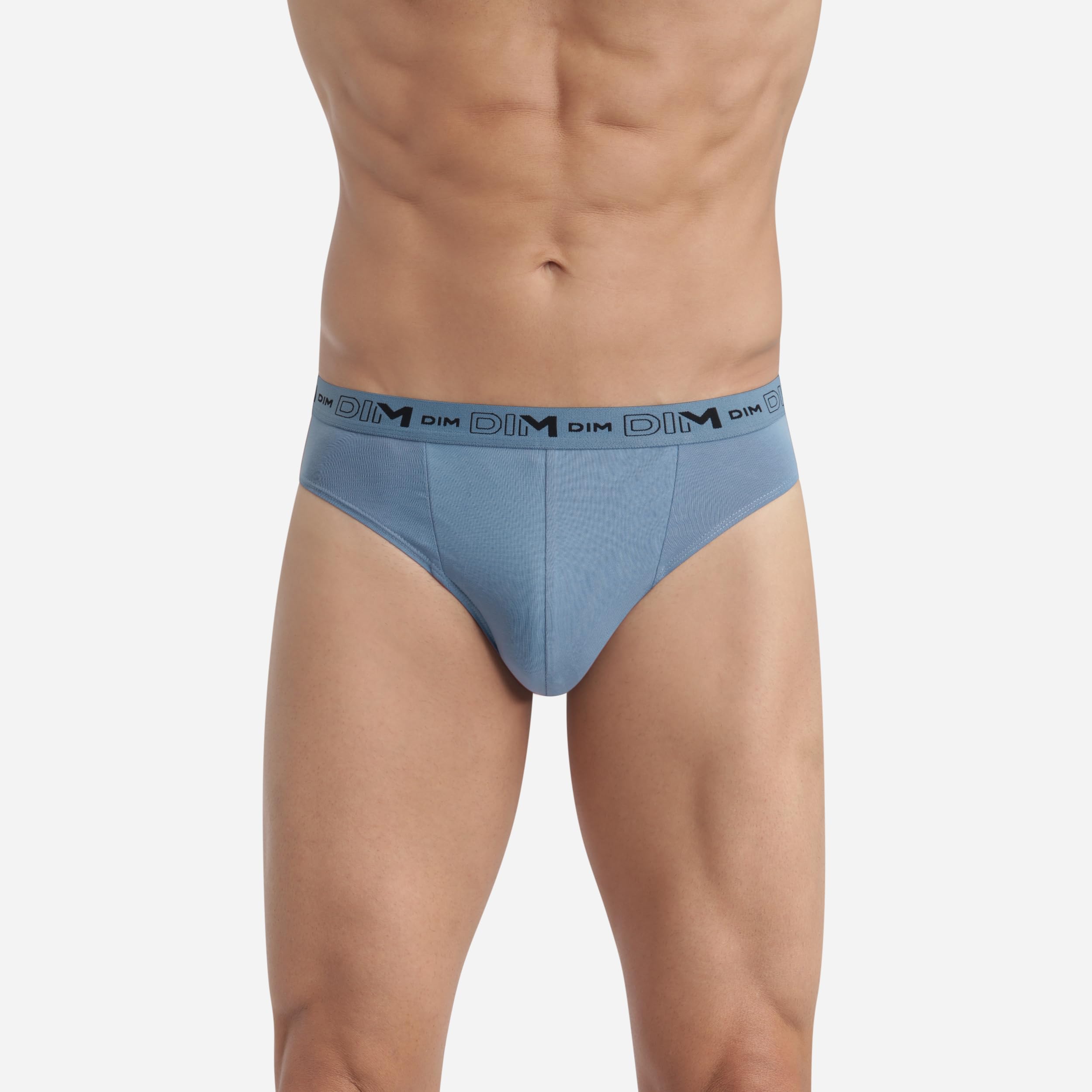DIM Coton Stretch Bio | Slip Homme en Coton Bio Stretch x3 | Maintien Quotidien | Certifié Oeko-Tex | Écoresponsable et Confort Durable