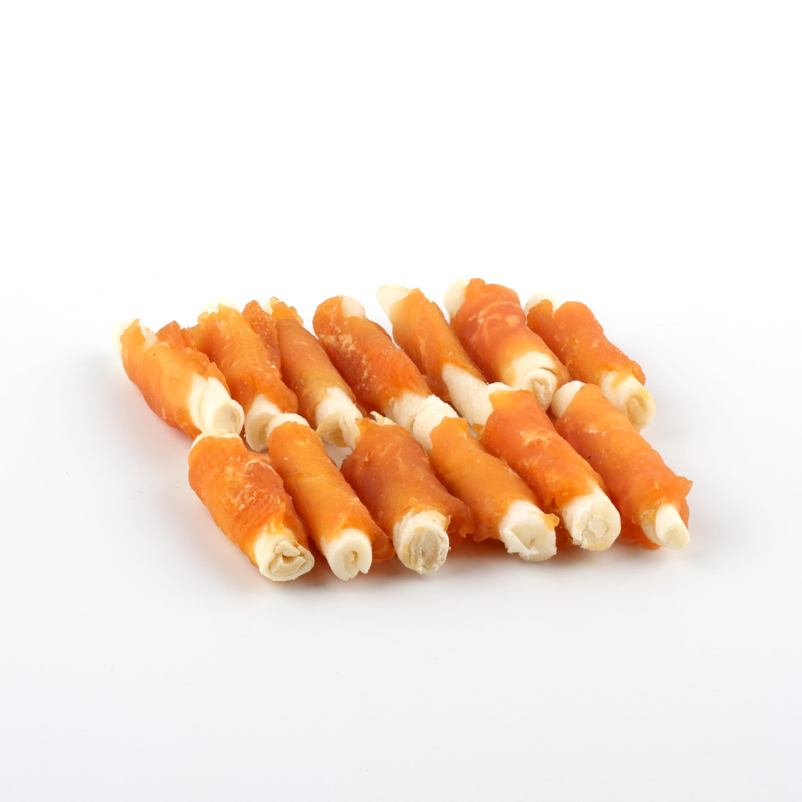 Topdog Kaustangen Hund klein im Hähnchenfiletmantel 24 x 70g - Mini Hunde Kaustangen mit Huhn - 100% natürlich - Für große und kleine Hunde - Idealer Hundesnack mit Geschmack und Pflege