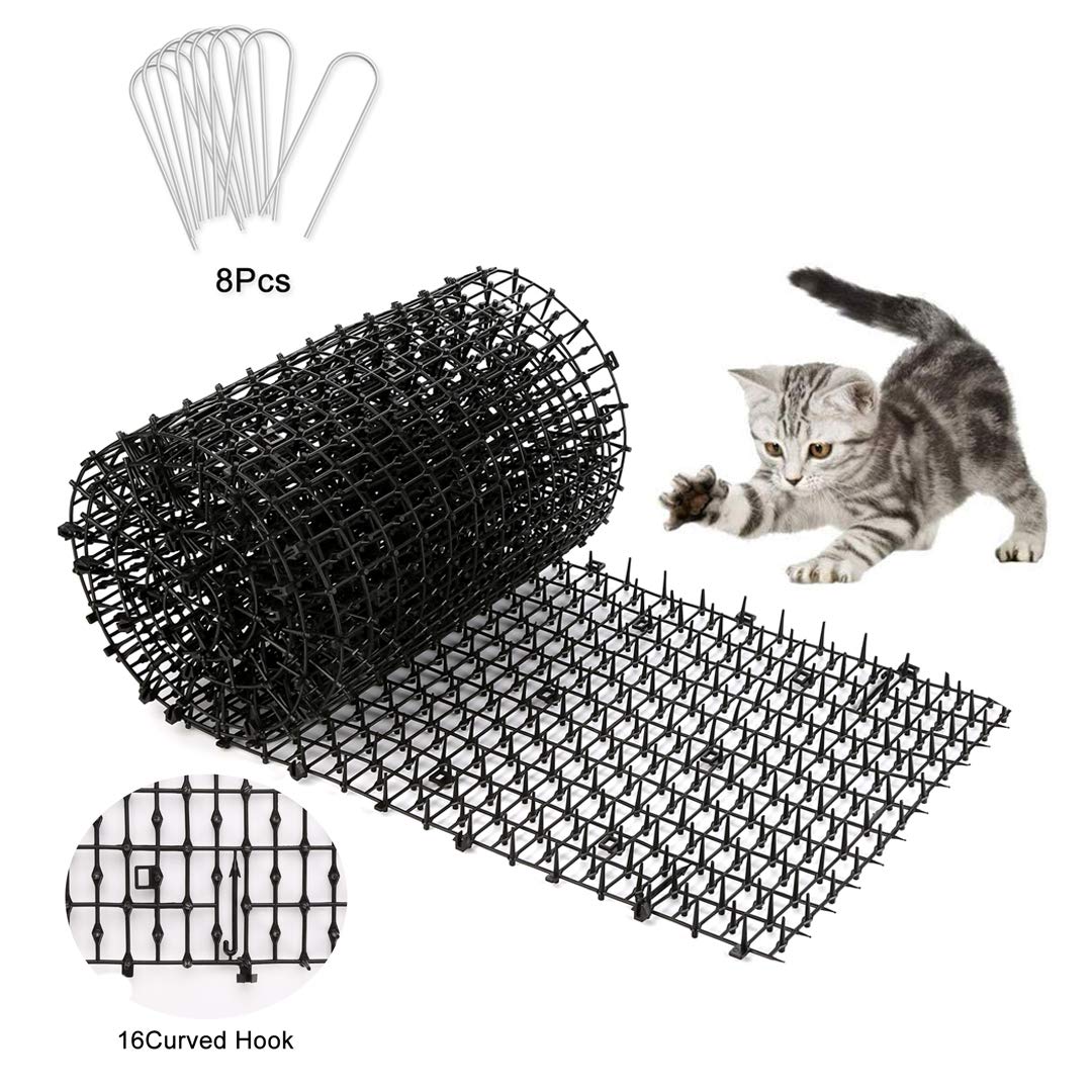 Cat Scat Mat with Spikes,Animal Cat Deterrents 200cm x 30cm Anti Cat