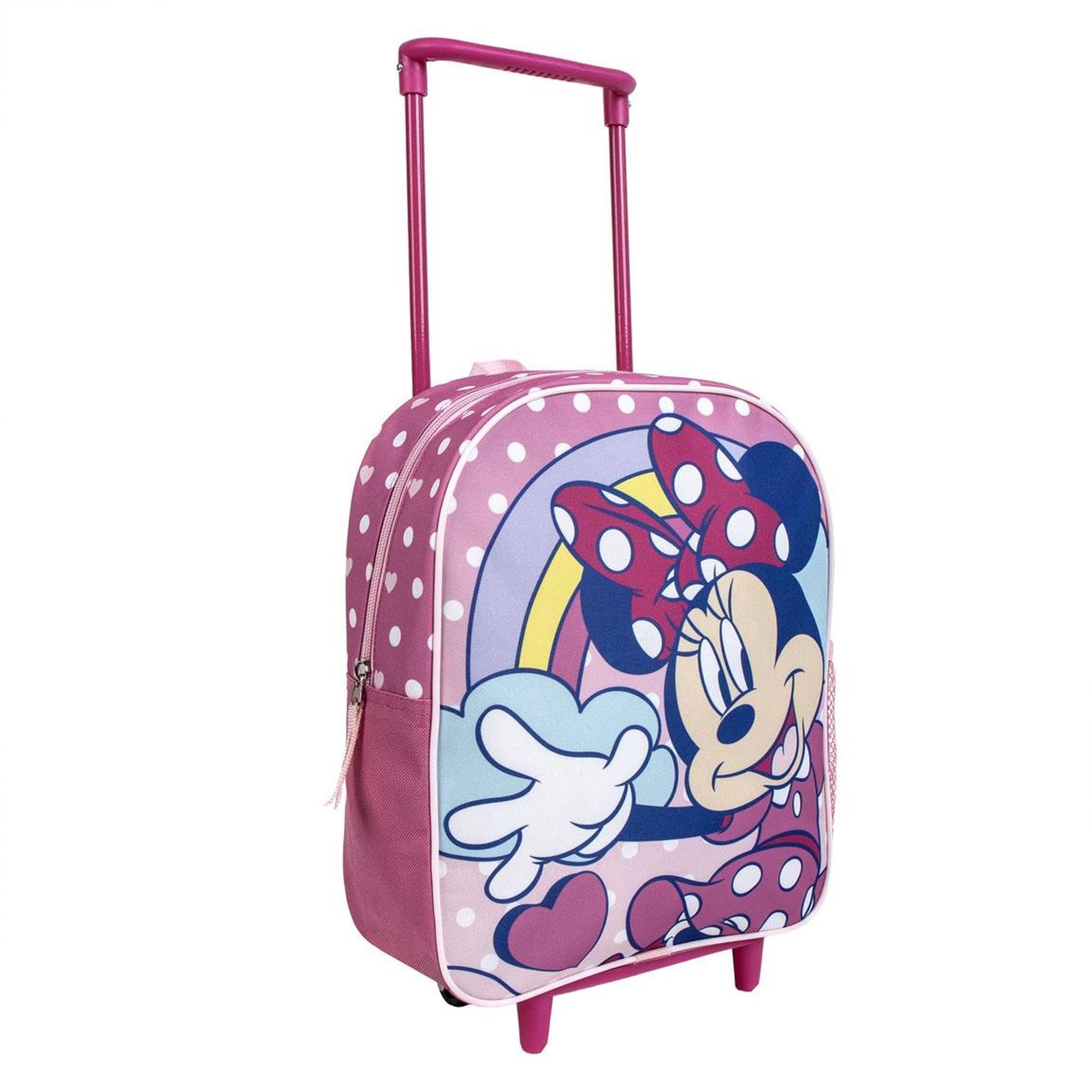 CERDÁ LIFE'S LITTLE MOMENTS MOCHILA INFANTIL TROLLEY ESCOLAR MINNIE Unisex niños, Rosa, Estándar