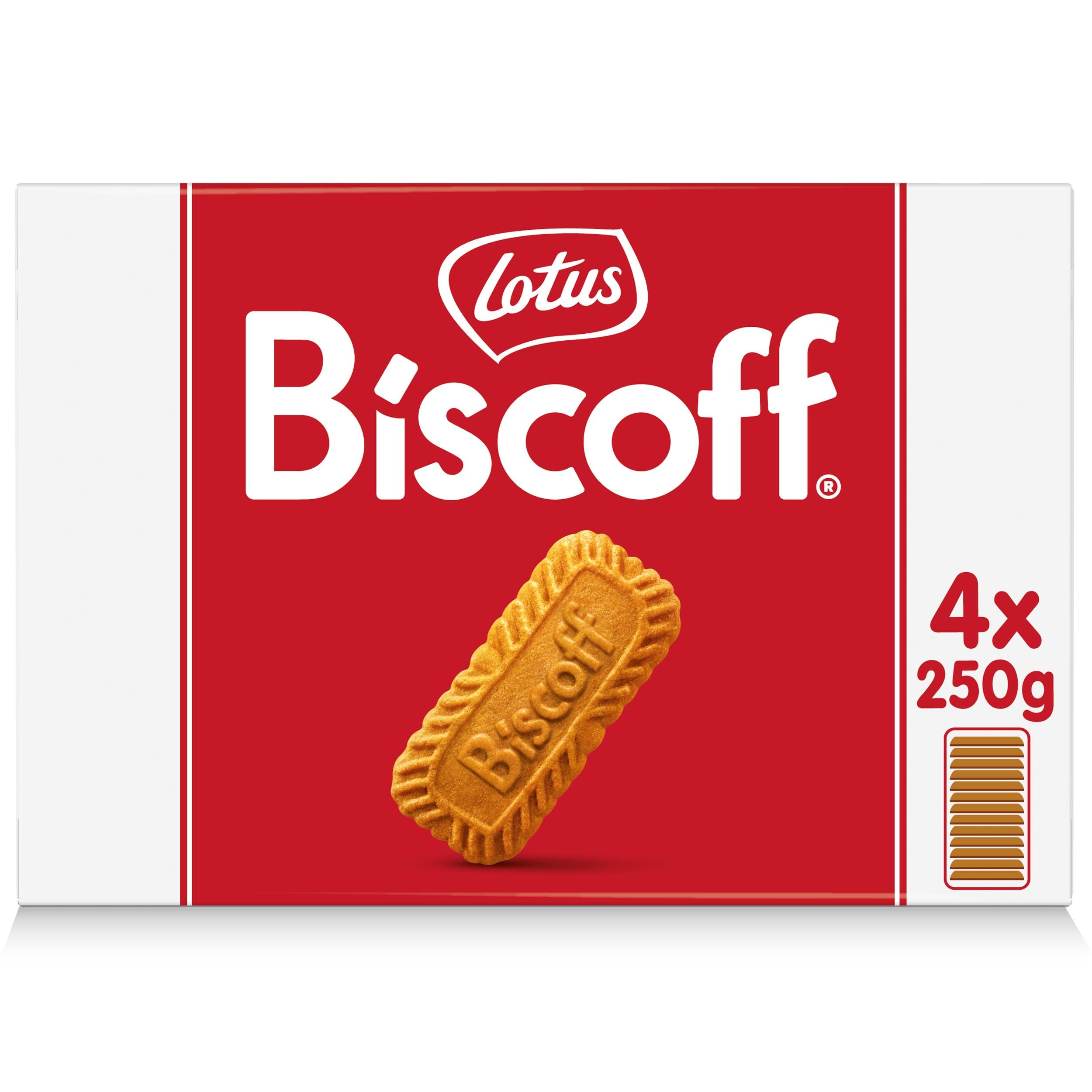 Lotus Biscoff Caramelised Biscuits, Vegan, 1 kg | Only natural ingredients, no dyes or added flavours