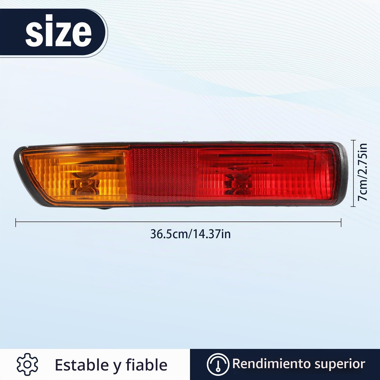 Luces Traseras Piloto Trasero Izquierda para Pajero/Montero Shogun 3 V73 6G72 V75 6G74 V78 4M41 Piloto Trasero de Paragolpes Faros Traseros MR508783