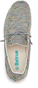 Betrue Mocasines Ligeros Sin Cordones Para Mujer