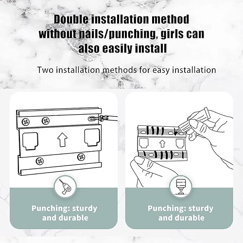 Miniatura 6 de Tendedero retráctil, línea de lavado invisible de alta resistencia, línea de ropa montada en la pared de 13.8 ft para interiores y exteriores,