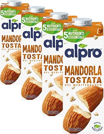 Alpro Badem İçeceği 1000 ml (4 paketi)