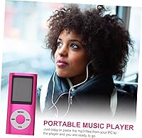 Vista 8 de Reproductor de música portátil compacto con visor de fotos de pantalla y mini puerto USB Reproductor ligero para música y estudiantes