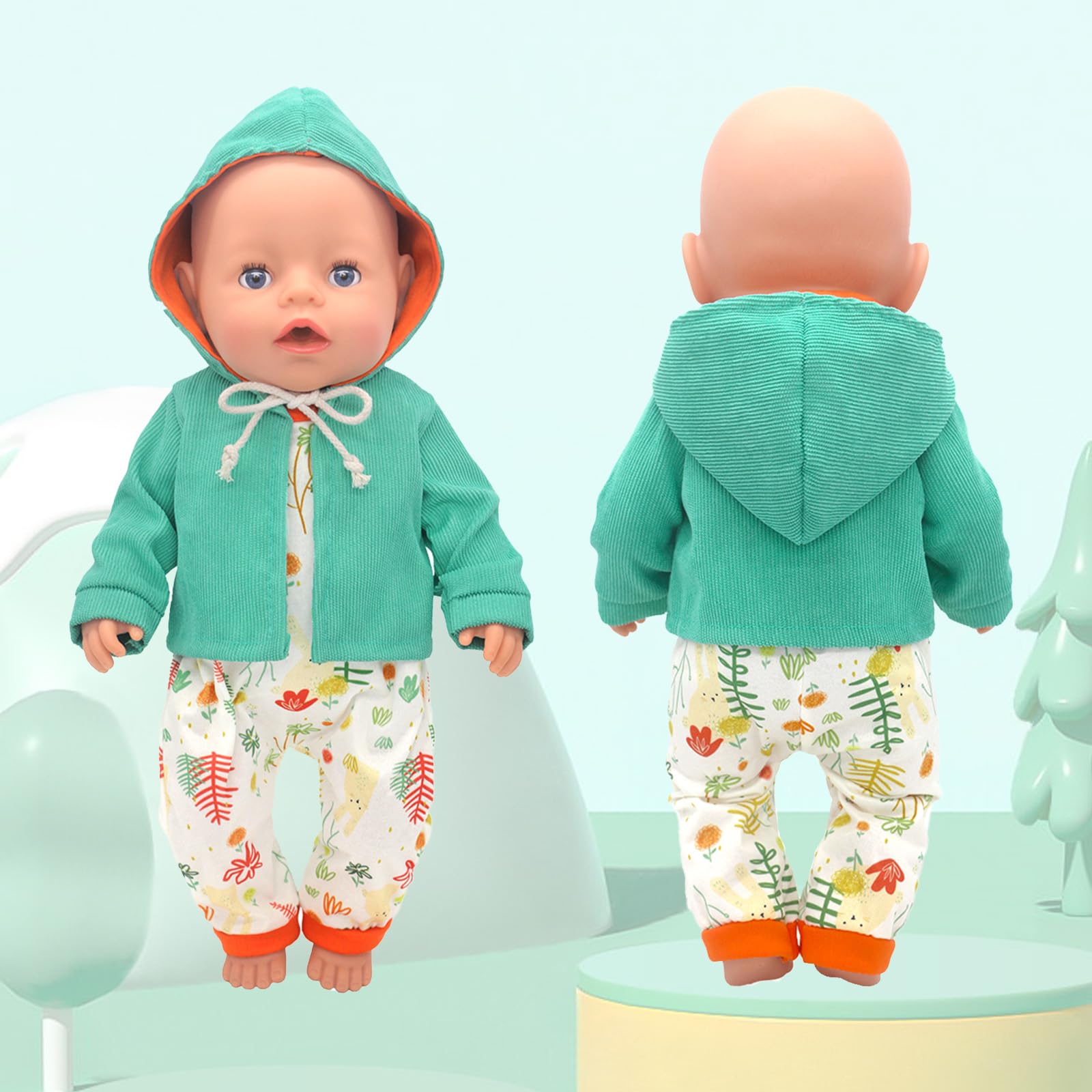 Baby Doll Clothes for 14-18 Inch Doll 35-45 cm Baby Doll - Image 4