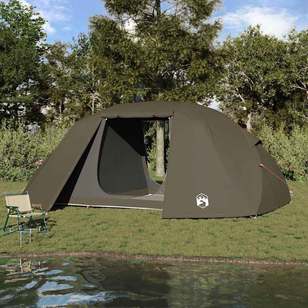 Tienda de Pesca 5 Personas Verde Oliva Impermeable