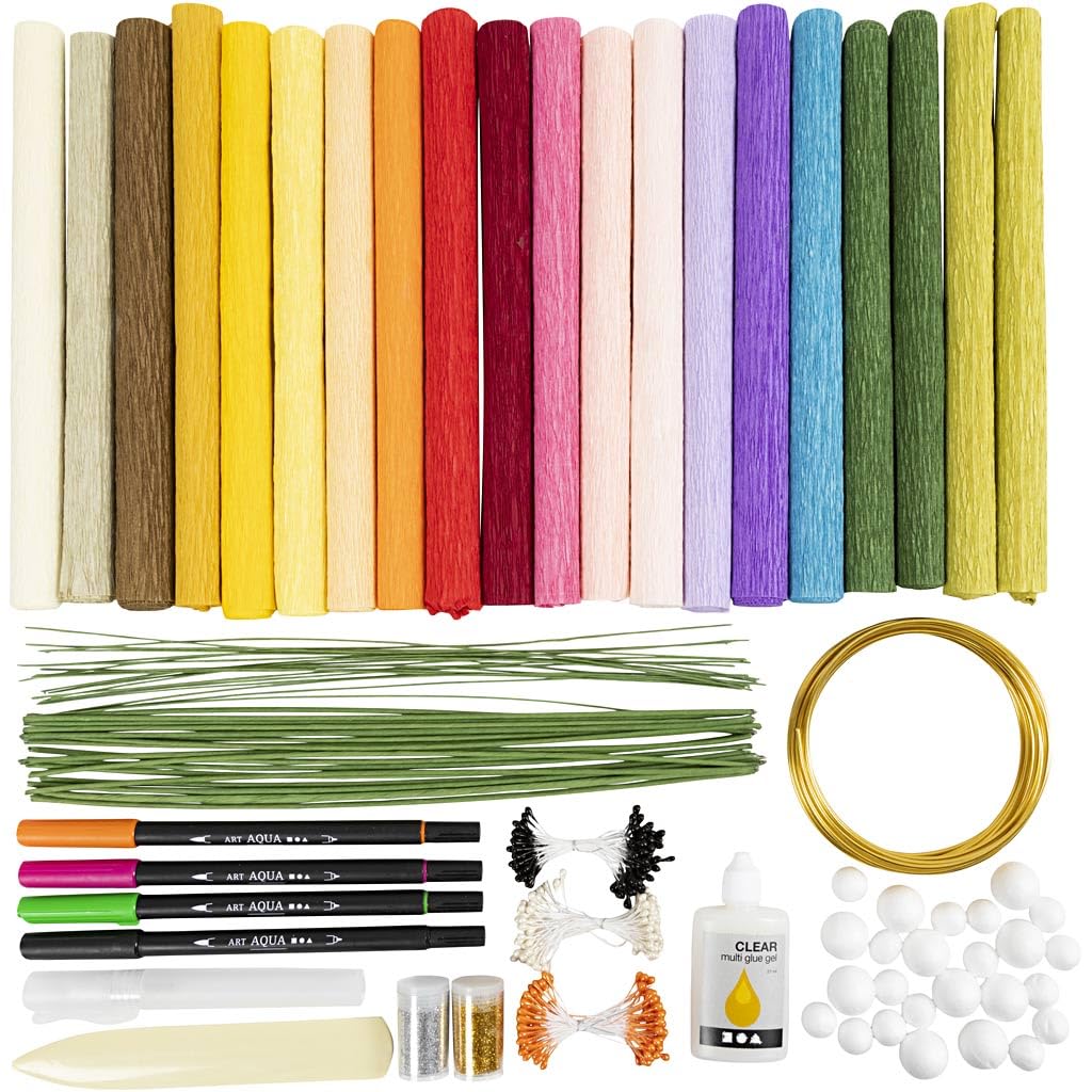DIY Kit - Maxi Creative Kit - Crepe Paper (97088)