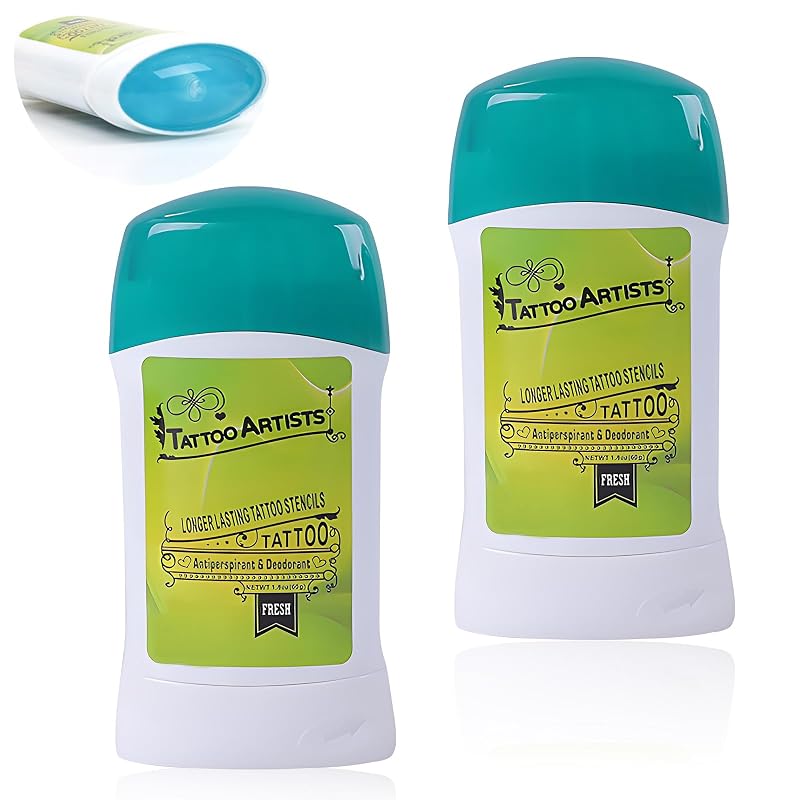 Gel em creme para transferência de estêncil de tatuagem Anghie, 2 unidades de 50 mL