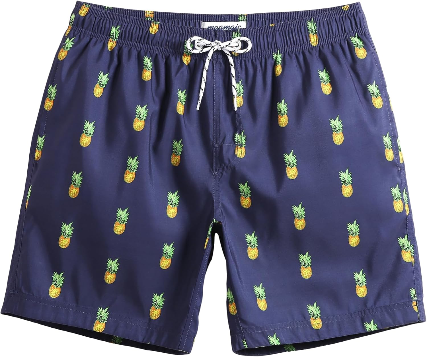 maamgic Mens Slim Fit Swim Shorts Swim Trunks 7 inch
