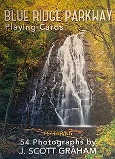 Saddle Mountain Souvenir Blue Ridge Parkway Playing Cards