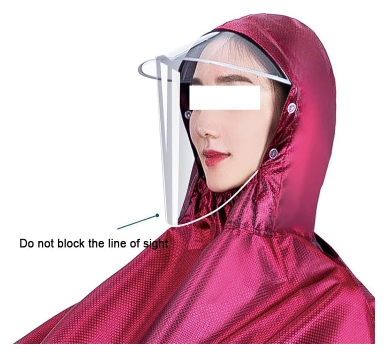 Waterproof Rain Poncho Cycling Poncho, Poncza, motocyklowe wydłużone poncho Motocyklowa odzież przeciwdeszczowa nie ma lustrzanych szczelin Gniazda Motocyklowa duża osłona przeciwdeszczowa Peleryna do