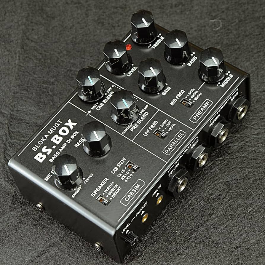 Amazon.com: Blokamugt Base Amp Box, Analog Base Pedal with