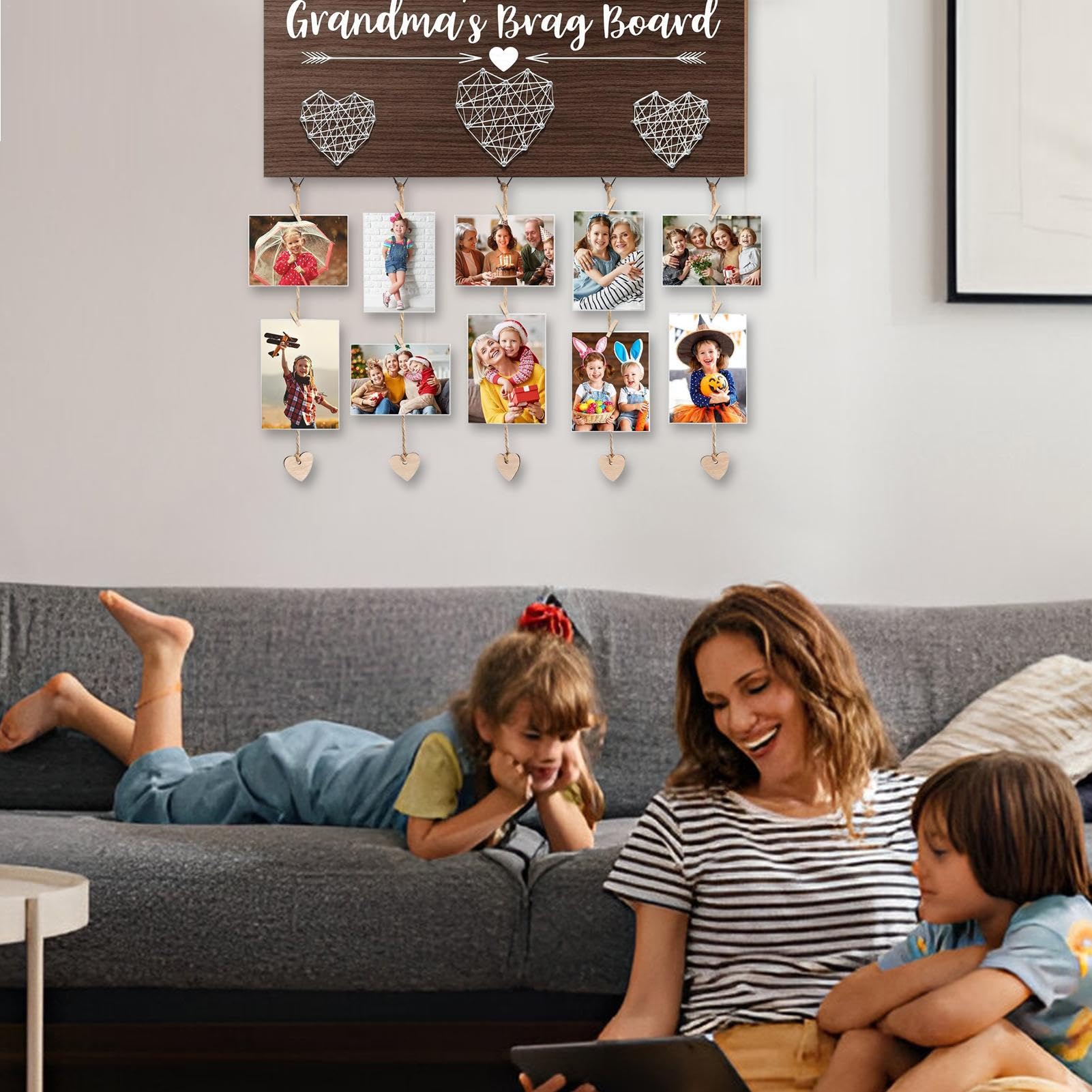 Amazon.co.jp: フォトカードディスプレイホルダー、孫の写真ホルダー