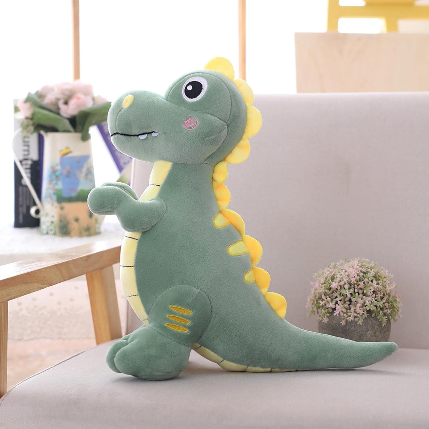 Cute Light Blue Dinosaur Stuffed Animal Plush Toy Zimbabwe Ubuy