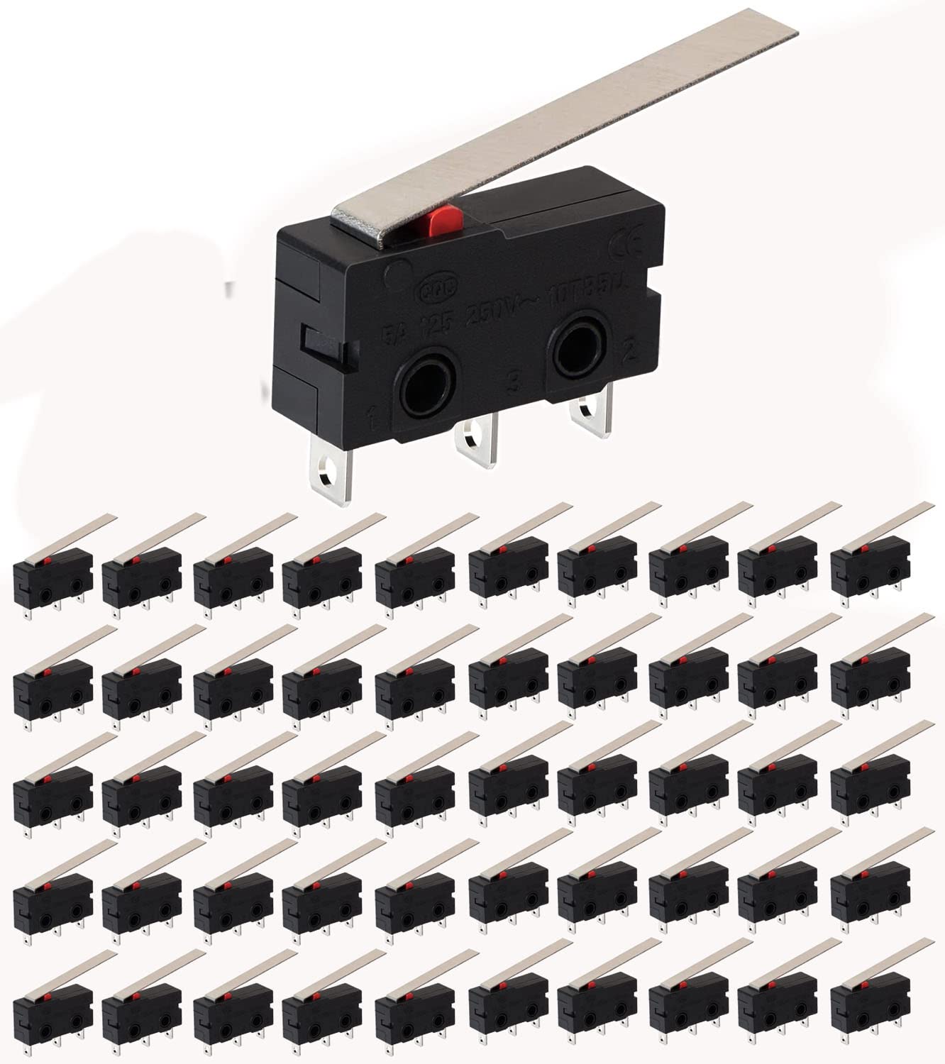 Rees 04596-002 | Interruttore a fungo push-pull, rosso | Italia