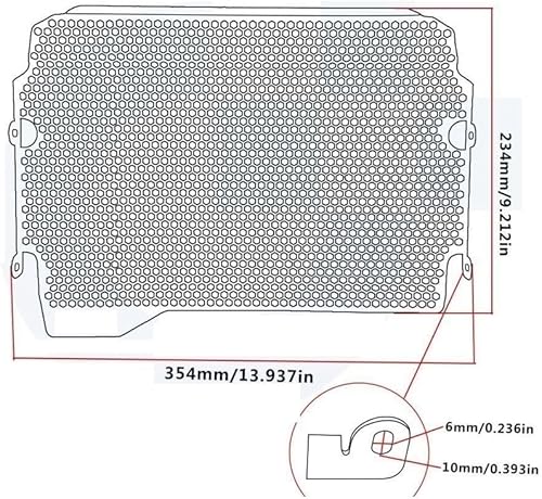 Miniatura 5 de Radiator Grille Guard For Ya&maha MT-07 FZ-07 MT07 FZ07 2018 2019 2020 2021 Radiator Guards Grille Accessories Water Cooling Protector Grill