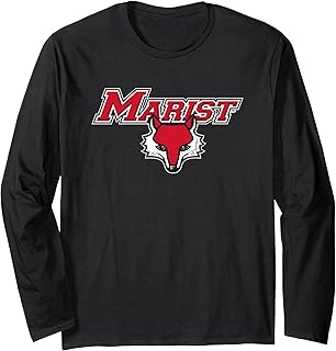 Marist Red Foxes Icon Officially Licensed Long Sleeve T-Shirt