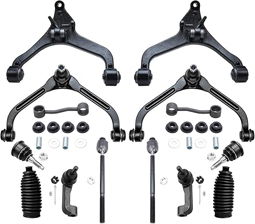 Miniatura 215 de Detroit Axle - 4WD Front End 14pc Kit de suspensión para Ford F-150 F-250 Expedition Navigator, 2 brazos de control superior 2 rótulas inferiores 2