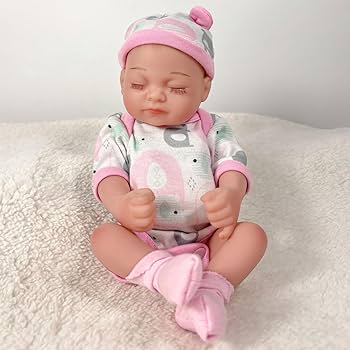 Amazon.com: JRLCGYP Realistic 10 Inch Sleeping Newborn Baby