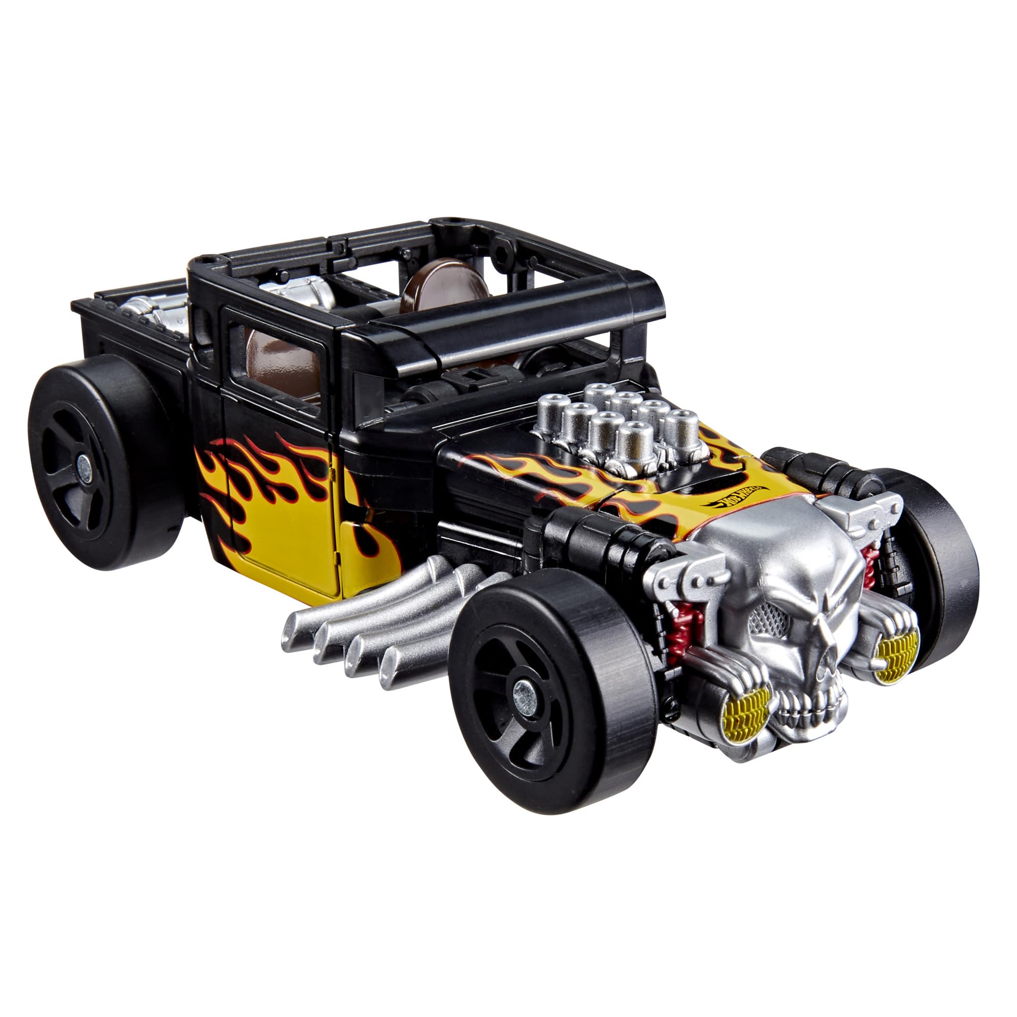 Amazon.com: Transformers Collaborative Hot Wheels x Bone Shaker