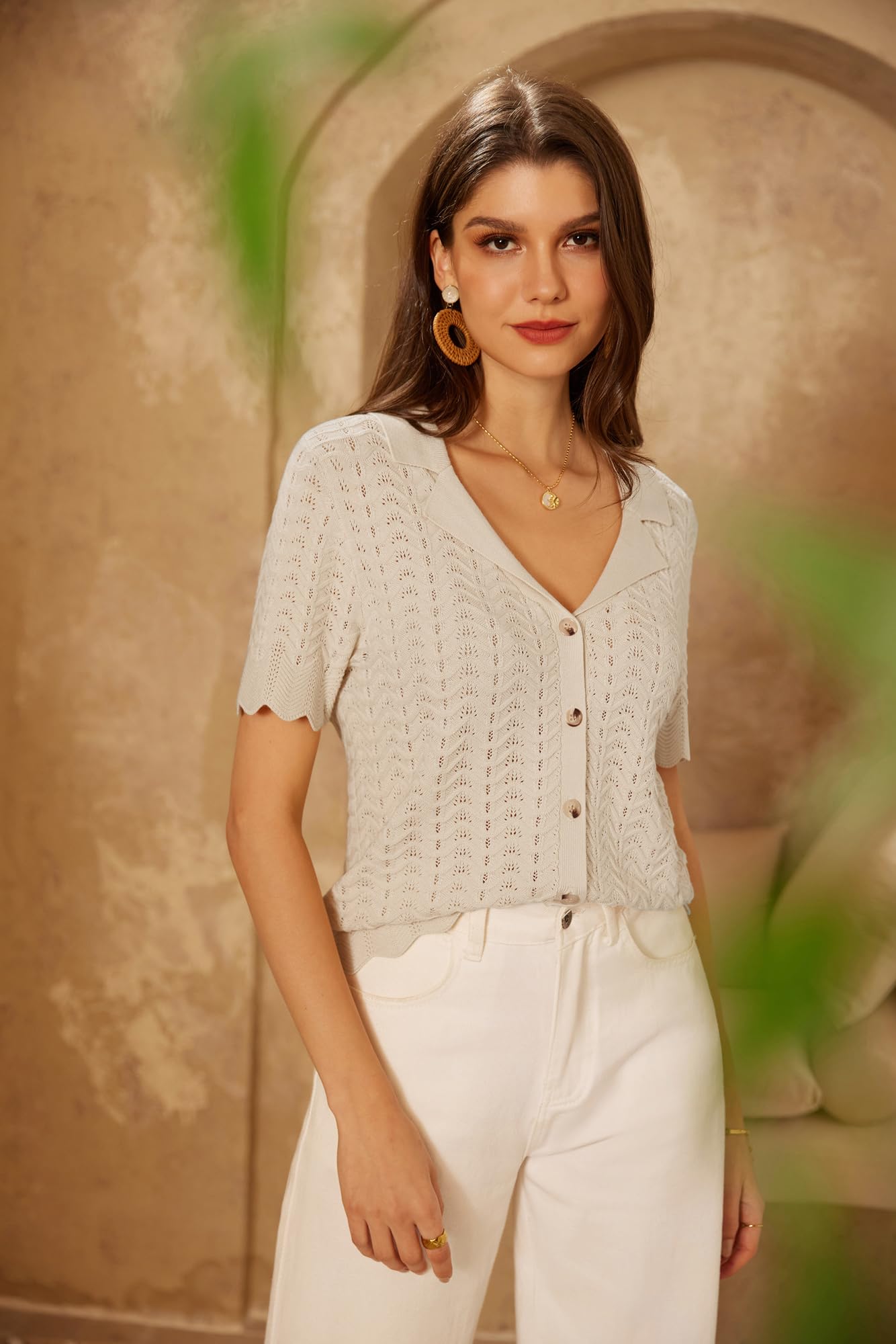Women's Short Sleeve Cardigan - Lightweight Open Front Knit Sweater In S-XXL, Perfect For Summer
