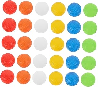 CLISPEED 144 Peças De Brinquedo De Golfe Bolas De Golfe Ao Ar Livre Bolas De Prática De Balanço Gooders Para Homens Bolas De Alcance Homens Gofts Bolas De Golfe De Plástico Novidade Bolas