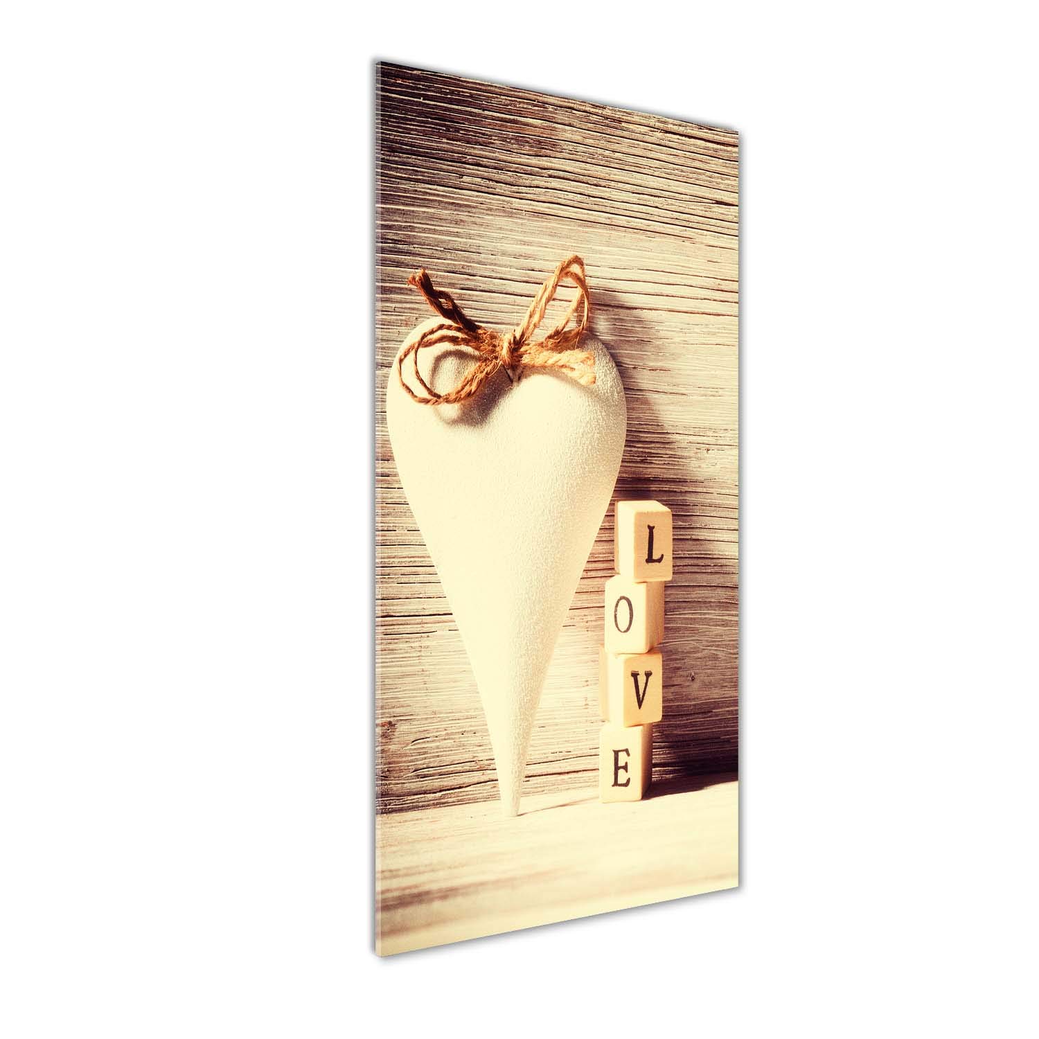 Déco mural derrière le plastique acrylique beige Tulup 50x125cm