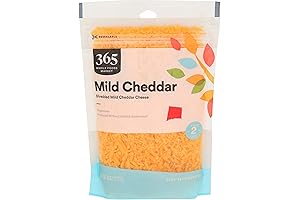 365 by Whole Foods Market, Cheddar Mild Shredded for Smooth Taste