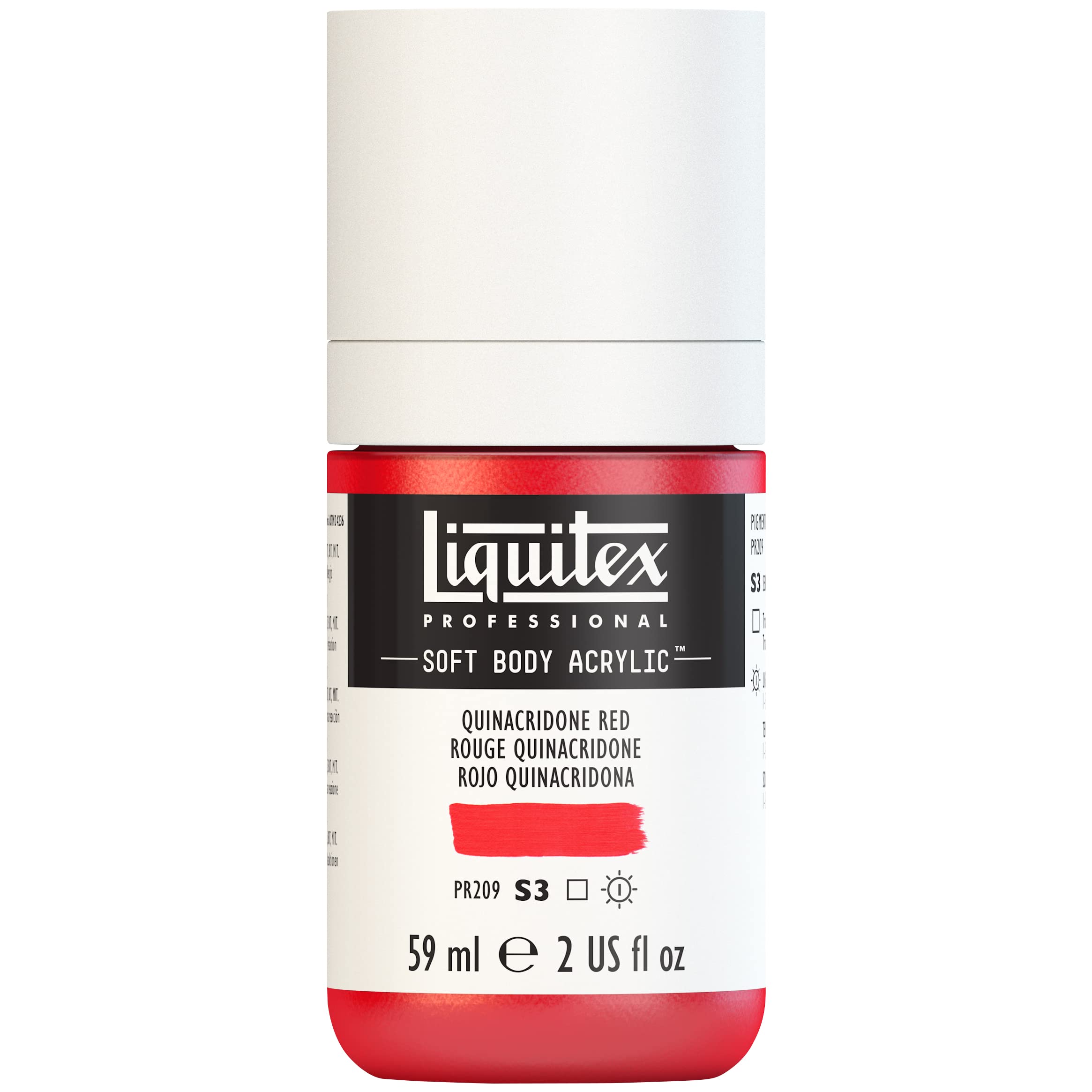 Liquitex Acrylic Paint, Quinacridone Red, 59 ml (Pack of 1)