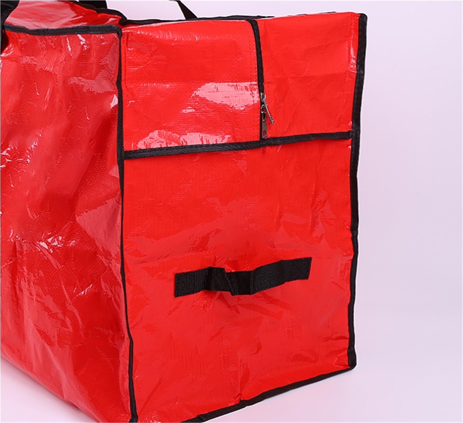 Christbaumsack Weihnachtsbaum-Aufbewahrungstasche for Den Verpackungstransport Und Die Multifunktionale Aufbewahrung Aufbewahrung(Rood,120x50x38cm)