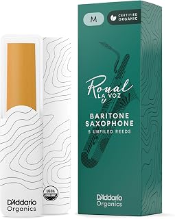 D'Addario WoodWinds ダダリオ リード バリトンサックス用 LA VOZ RLC05MD [硬さ:Medium] 5枚入り 【国内正規品】