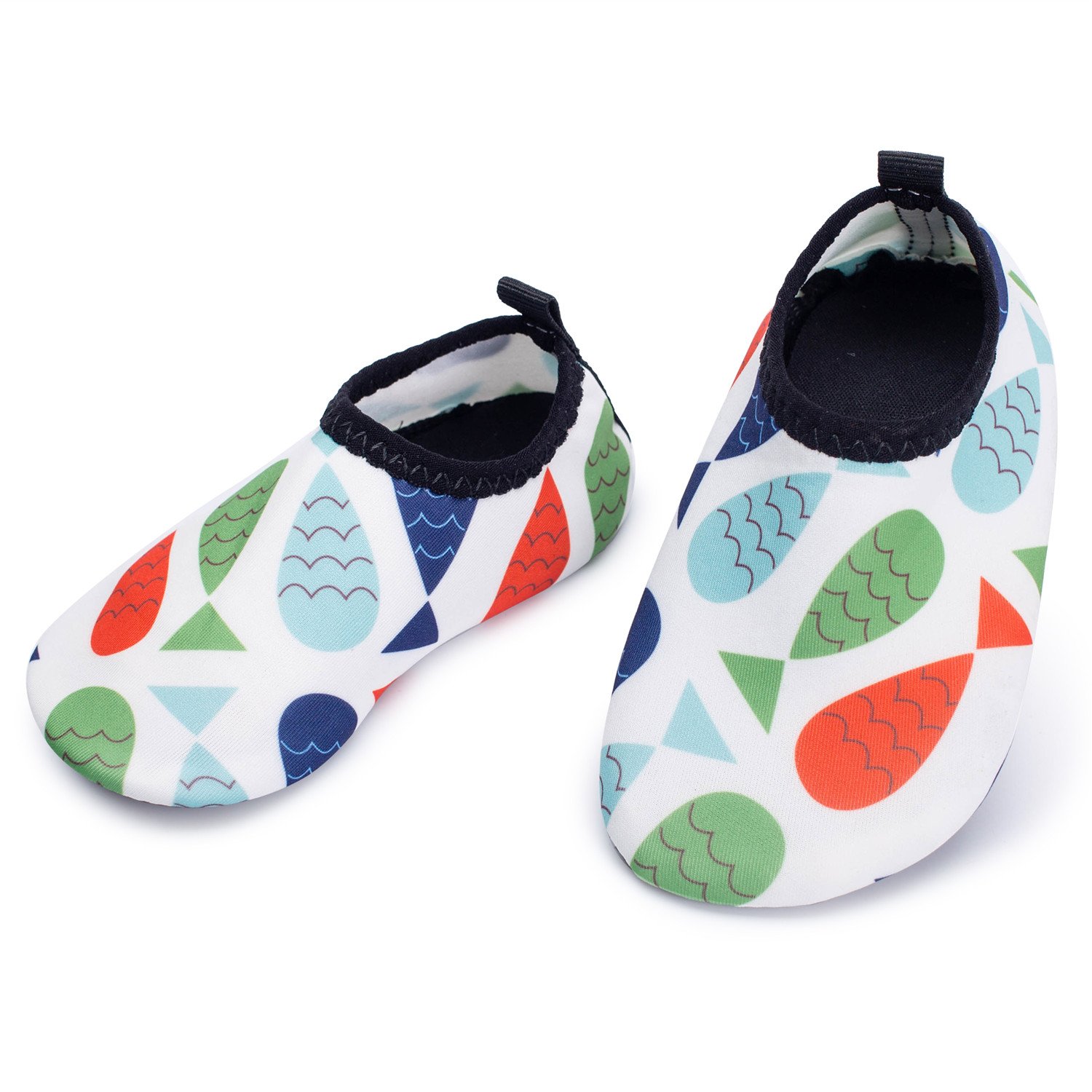 L-RUN Baby Water Shoes Barefoot Skin Aqua Sock Swim Shoes for Beach Swim Pool