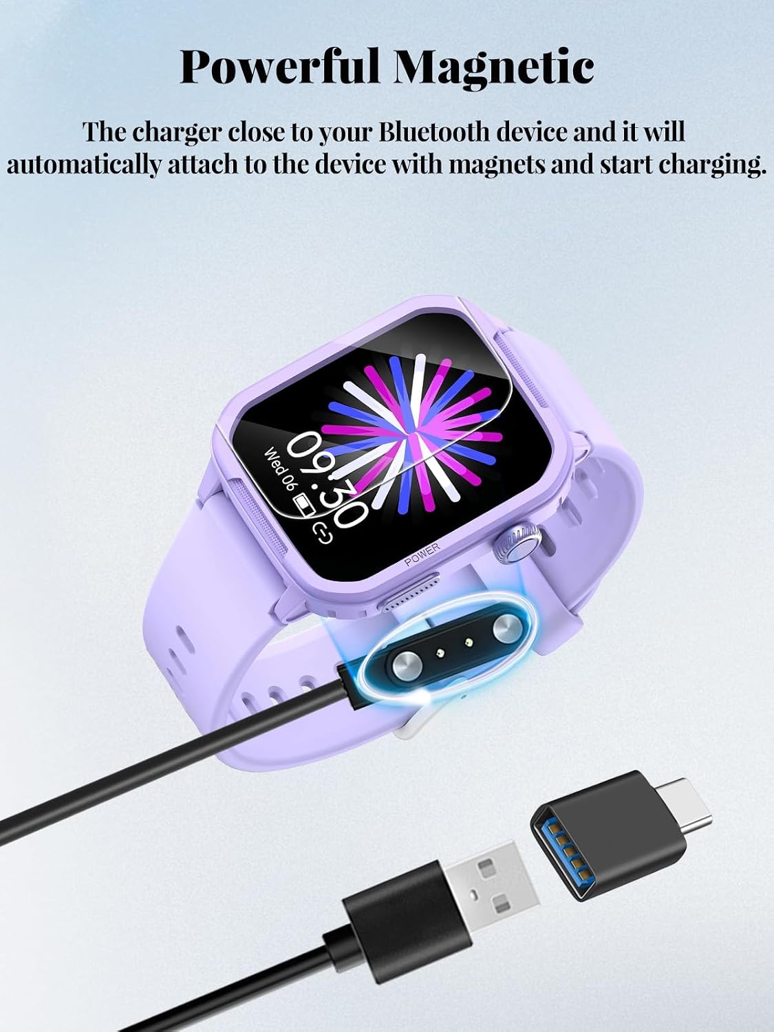 Charger Cable for ModaWin H96 Kids Smart Watch image 2