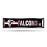 Rico Industries NFL Atlanta Falcons Home Dcor Metal Street Sign (4 x 15) - Great for Home, Office, Bedroom, & Man Cave - Made,Silver