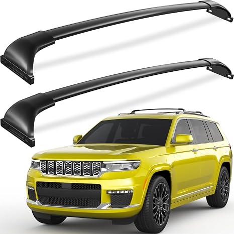 Roof Rack Cross Bars for 21-26 Jeep Grand Cherokee L/22-26