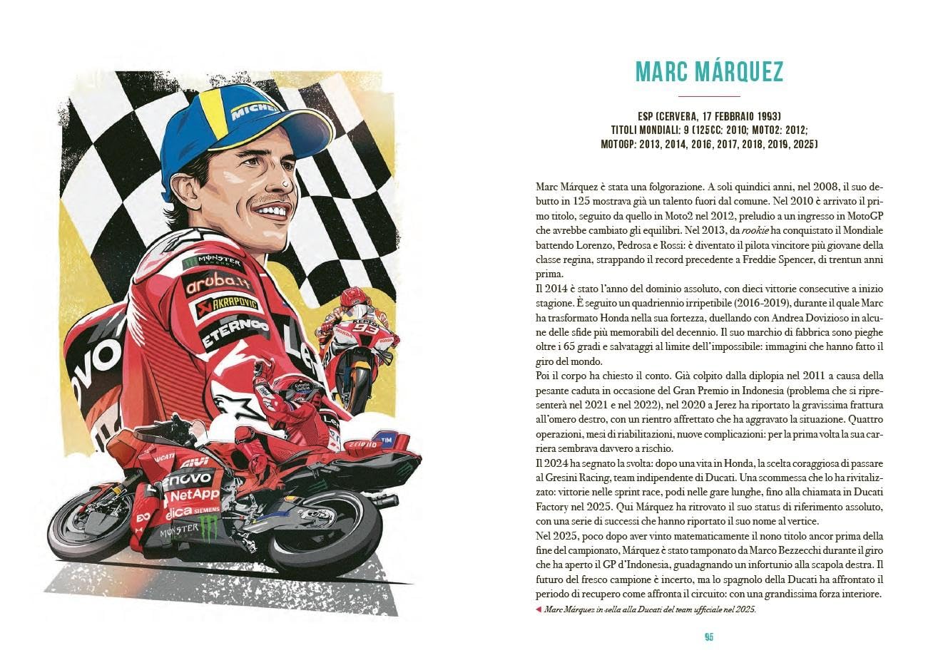 La storia del motomondiale in 50 ritratti. Ediz. a colori