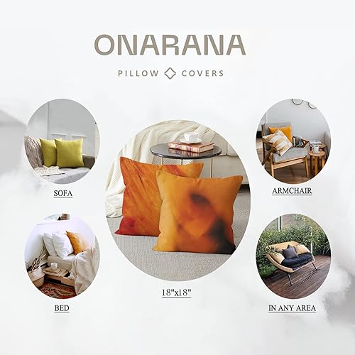 Miniatura 7 de Juego de 4 fundas de almohada de 18 x 18 pulgadas, fundas decorativas de lino de verano para sala de estar, casa de campo al aire libre, modernas,