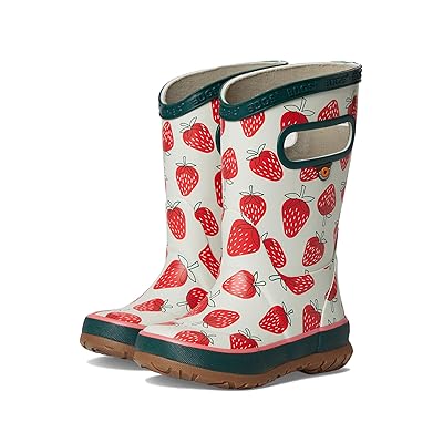 Bogs Kids Rainboot Strawberries (Toddler/Little Kid/Big Kid) Kids Shoes Moss