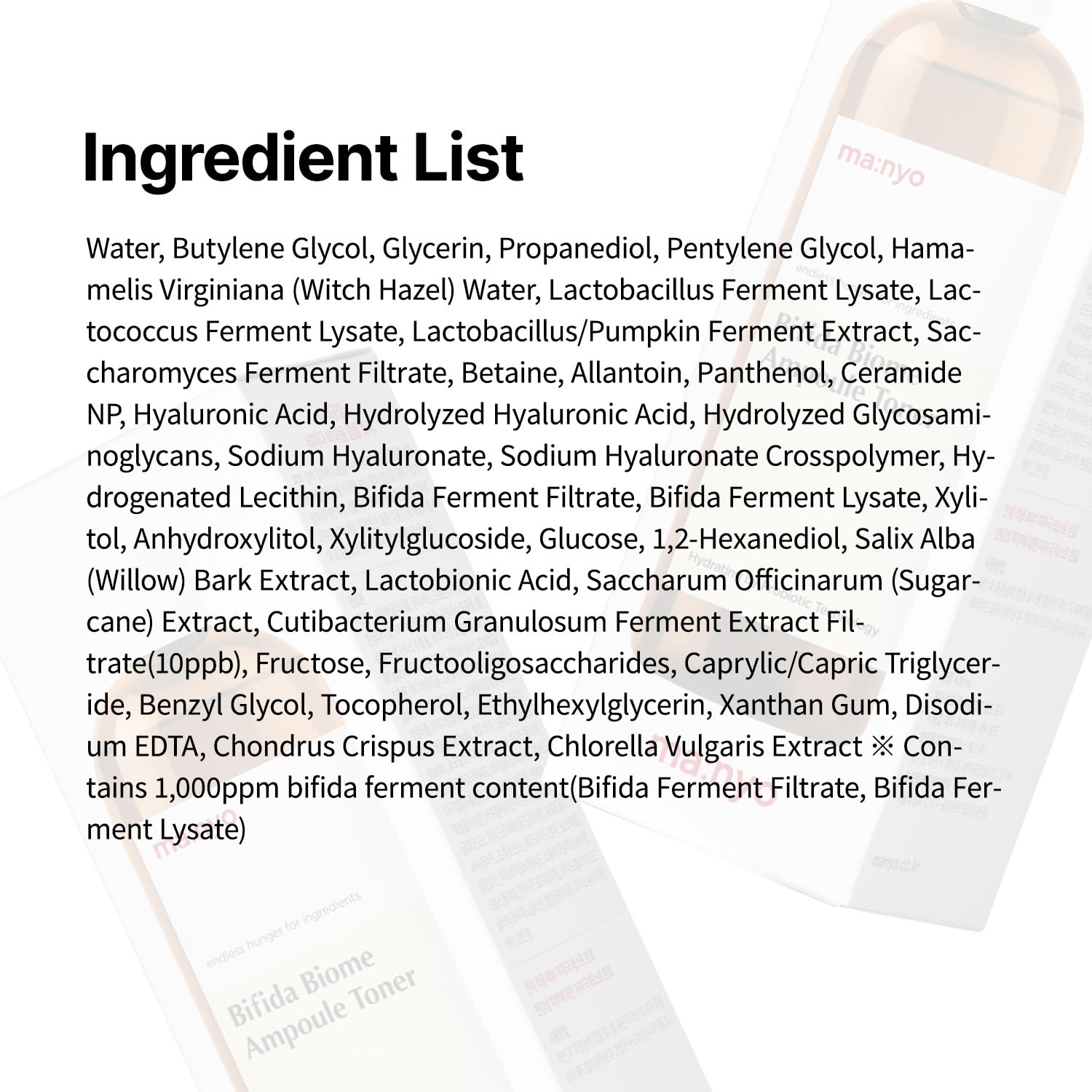 ma:nyo Bifida Biome Ampoule Toner 400ml Bifida İçeren Ampul Tonik