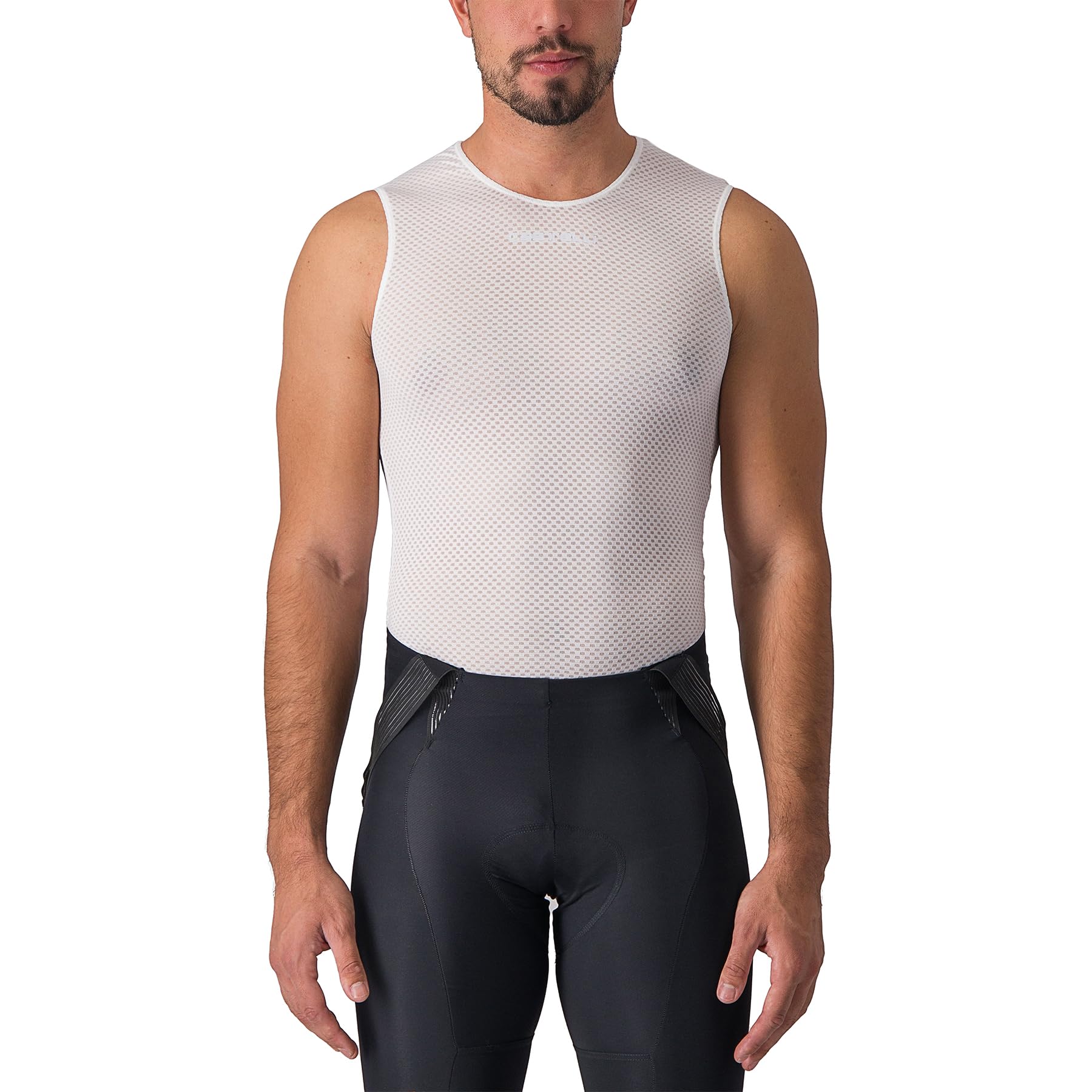 CASTELLIMen’s Pro Mesh 2.0 Sleeveless Jersey, Breathable Cycling Mesh Base Layer for Road, Gravel Biking & Racing